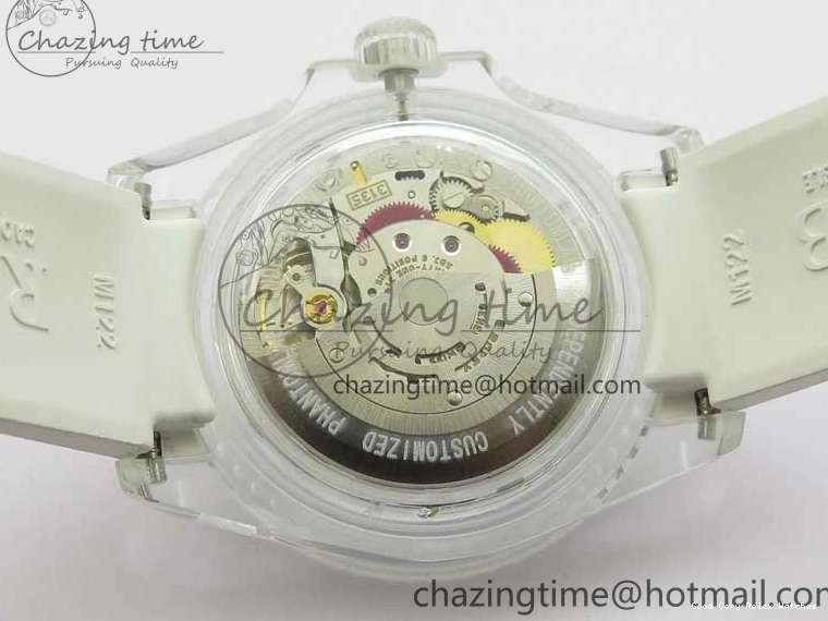 AAA Replica Watches Strap Fruit 3AF FreshLook 2620 Blue Submariner Phantomlab Rubber Transparent Dial Best Edition VR on White 1219